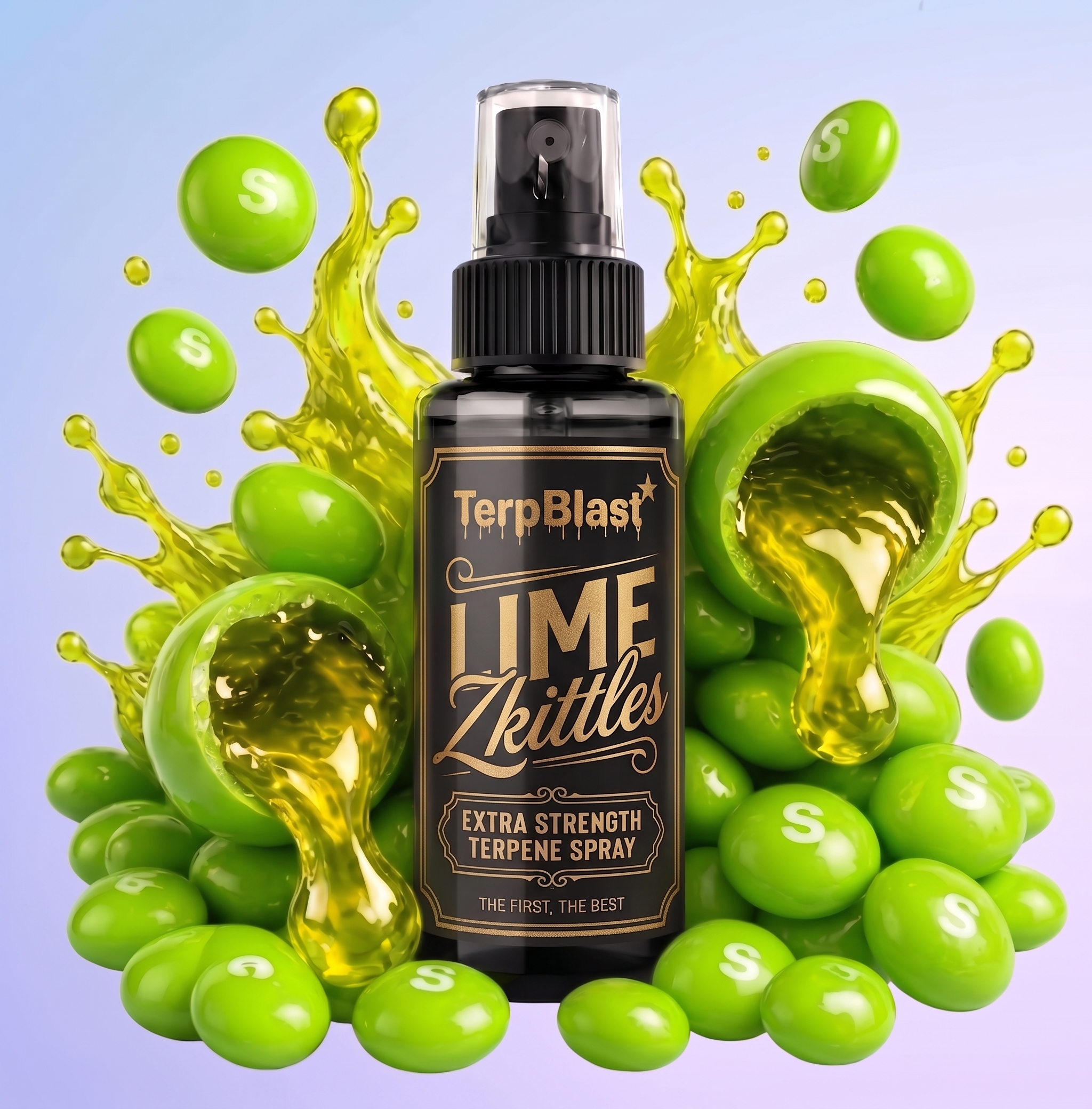 TERPBLAST Lime Zkittles terpene spray